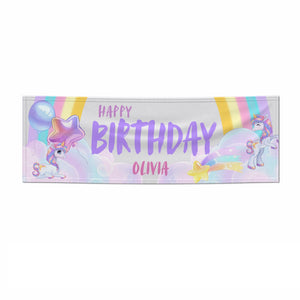 Unicorn Personalised Banner