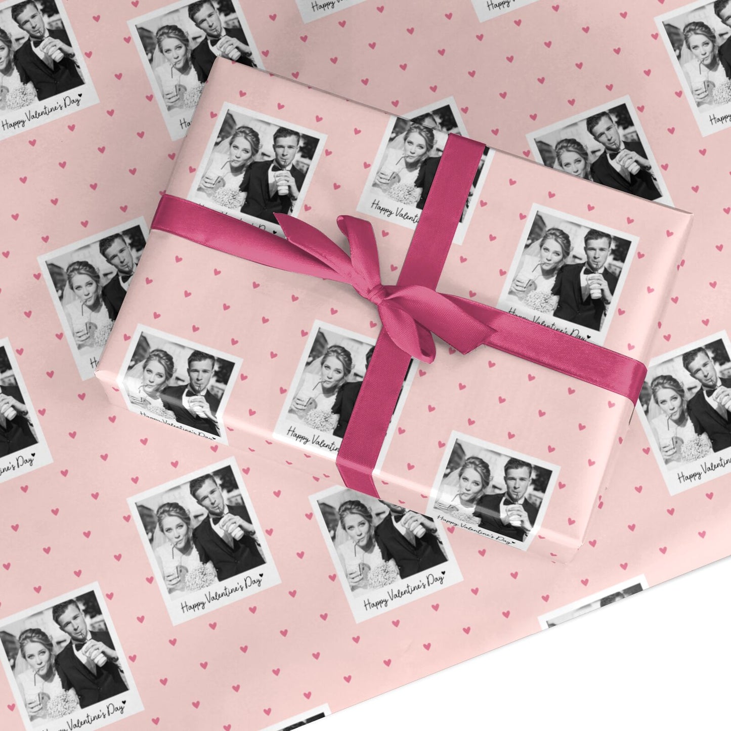 Valentine Photo Love Custom Wrapping Paper
