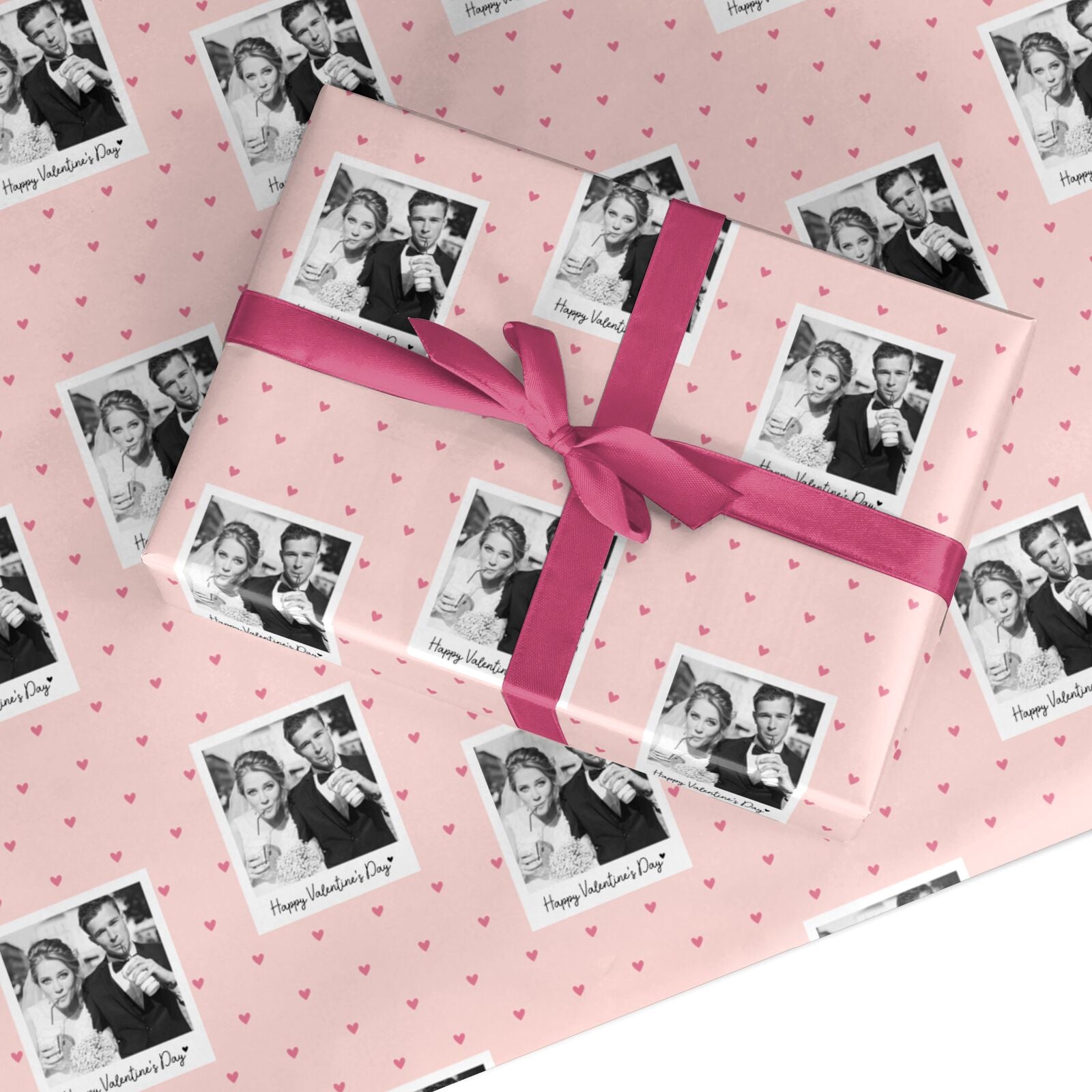 Valentine Photo Love Custom Wrapping Paper