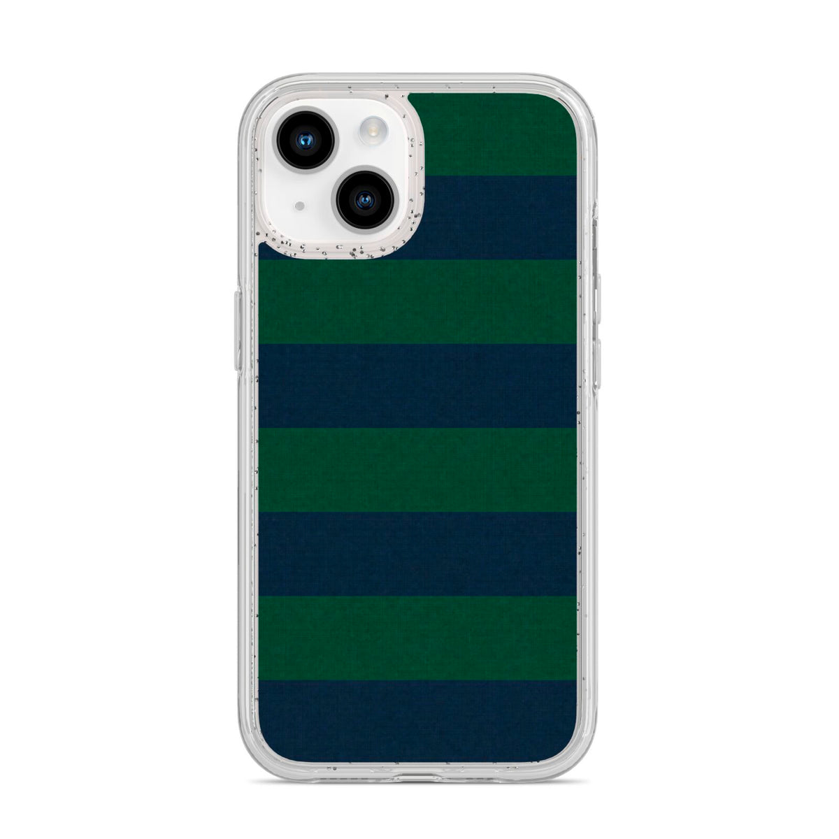 Varsity Rugby Stripe iPhone 14 Glitter Tough Case Starlight