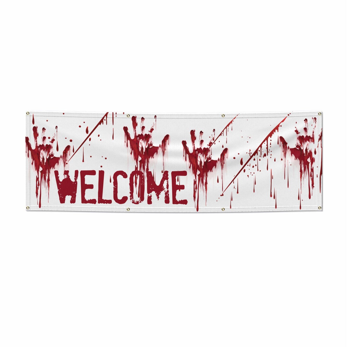 Welcome Halloween 6x2 Banner