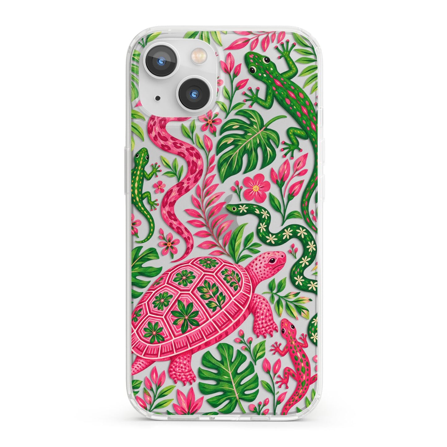 Wild Botanica iPhone 13 Clear Bumper Case