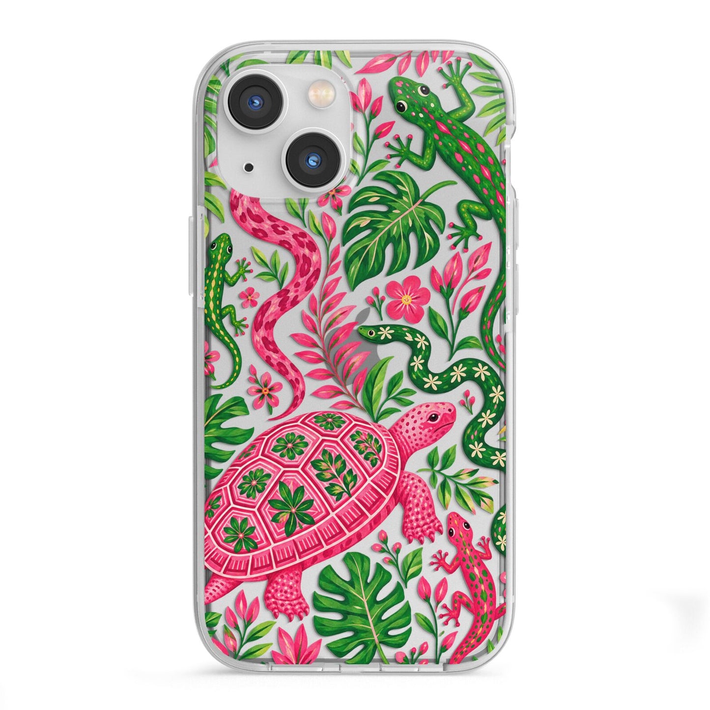 Wild Botanica iPhone 13 Mini TPU Impact Case with White Edges