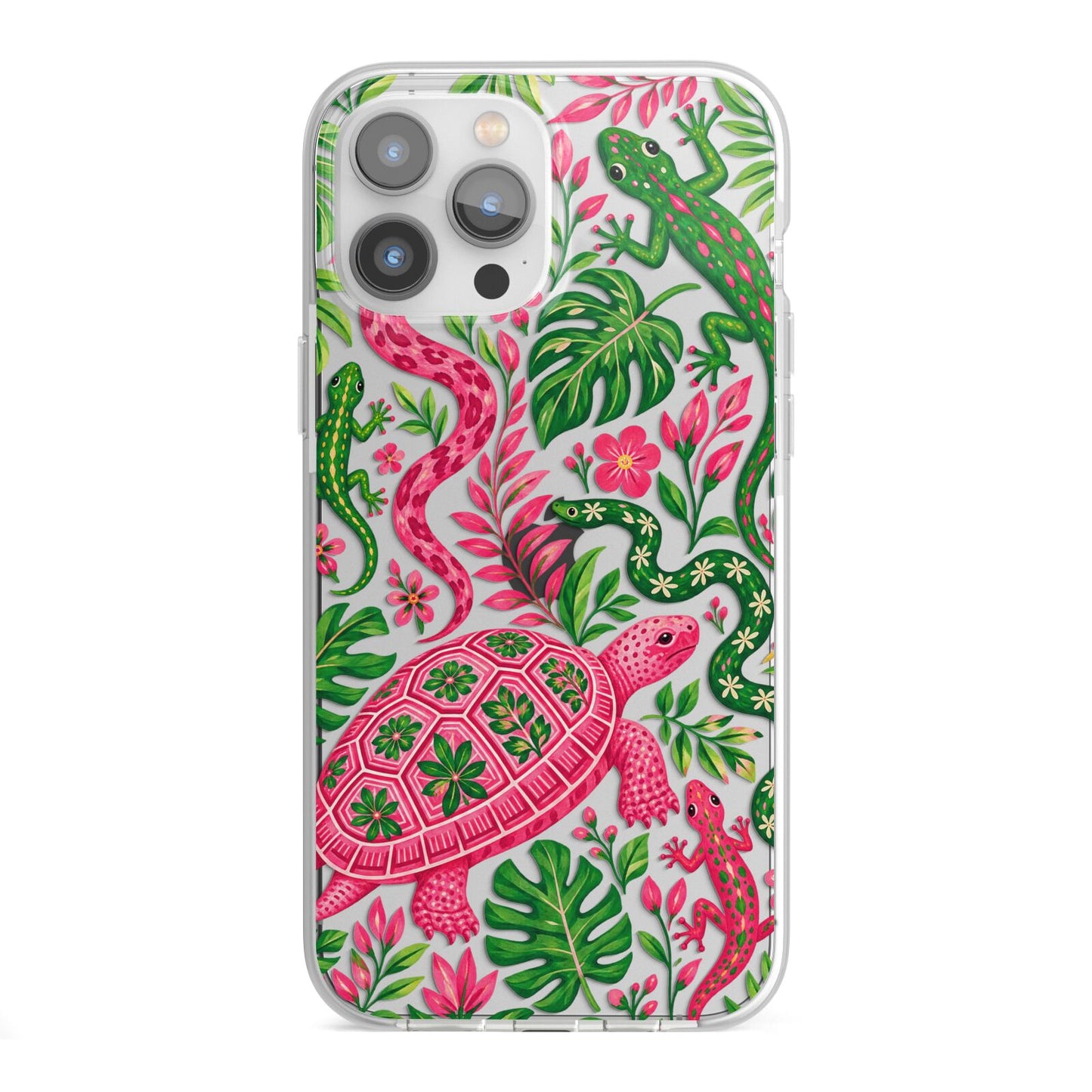 Wild Botanica iPhone 13 Pro Max TPU Impact Case with White Edges