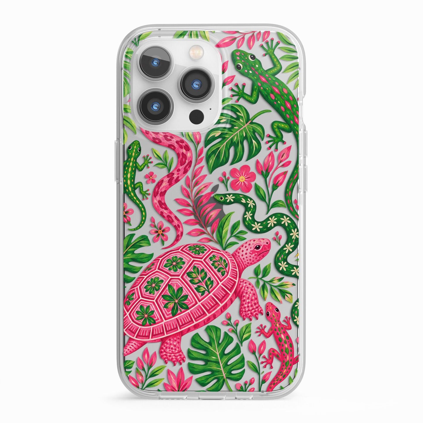 Wild Botanica iPhone 13 Pro TPU Impact Case with White Edges