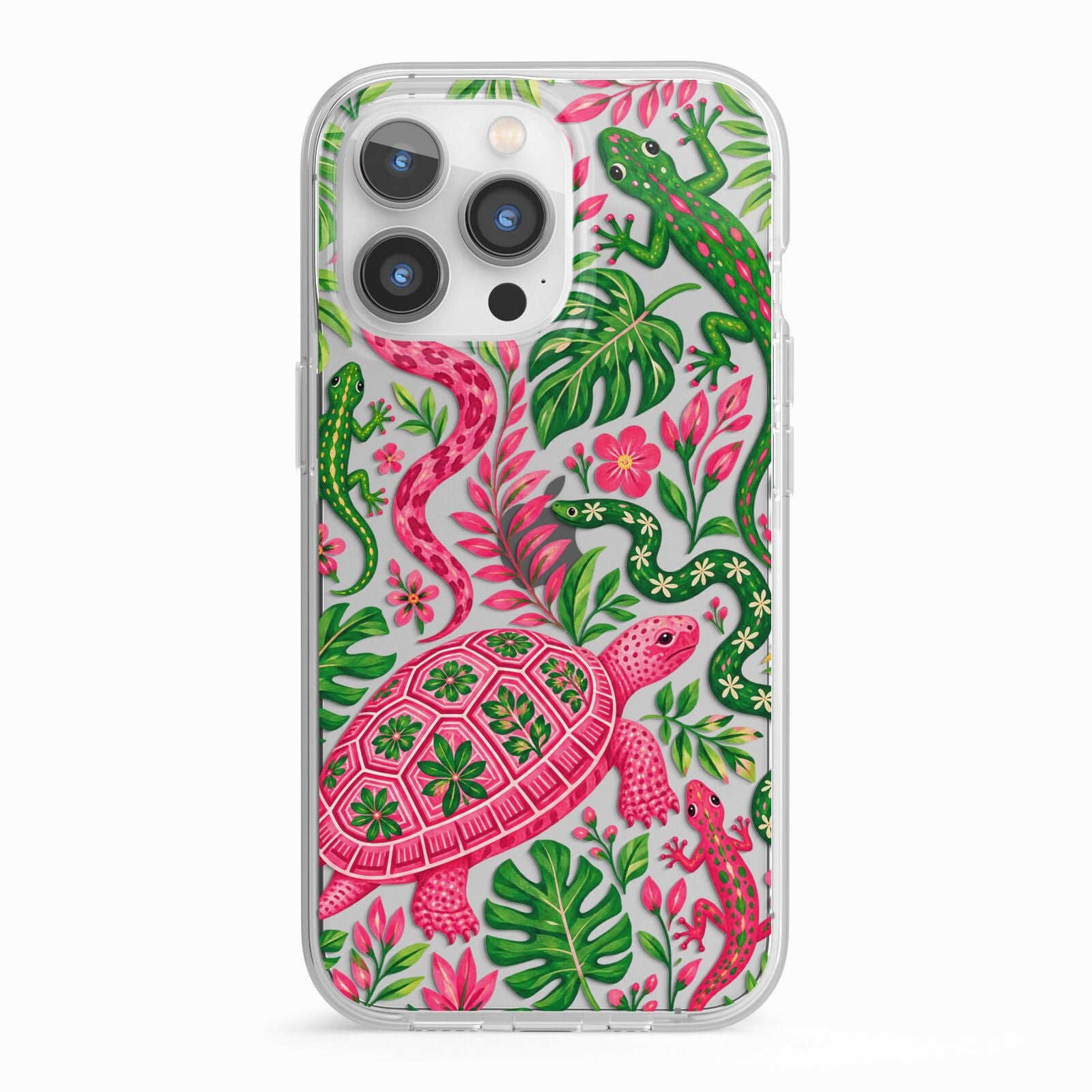 Wild Botanica iPhone 13 Pro TPU Impact Case with White Edges