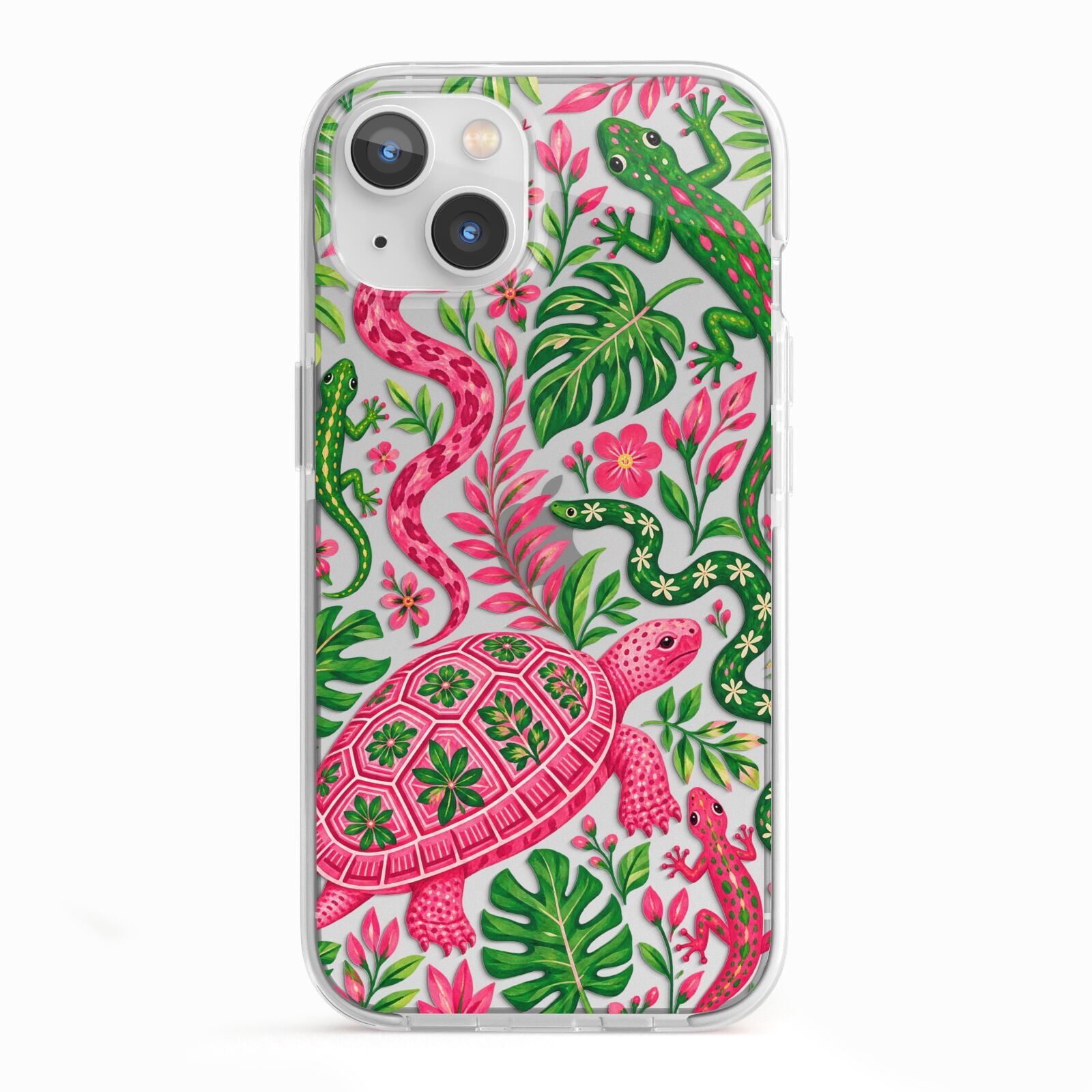 Wild Botanica iPhone 13 TPU Impact Case with White Edges