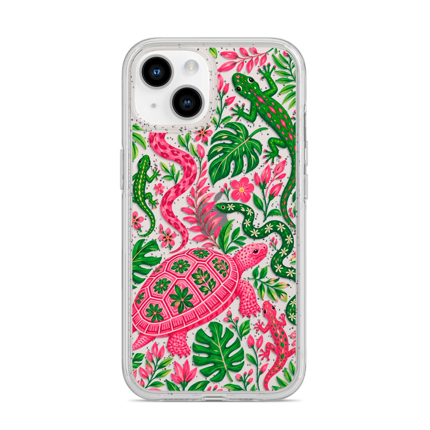 Wild Botanica iPhone 14 Glitter Tough Case Starlight