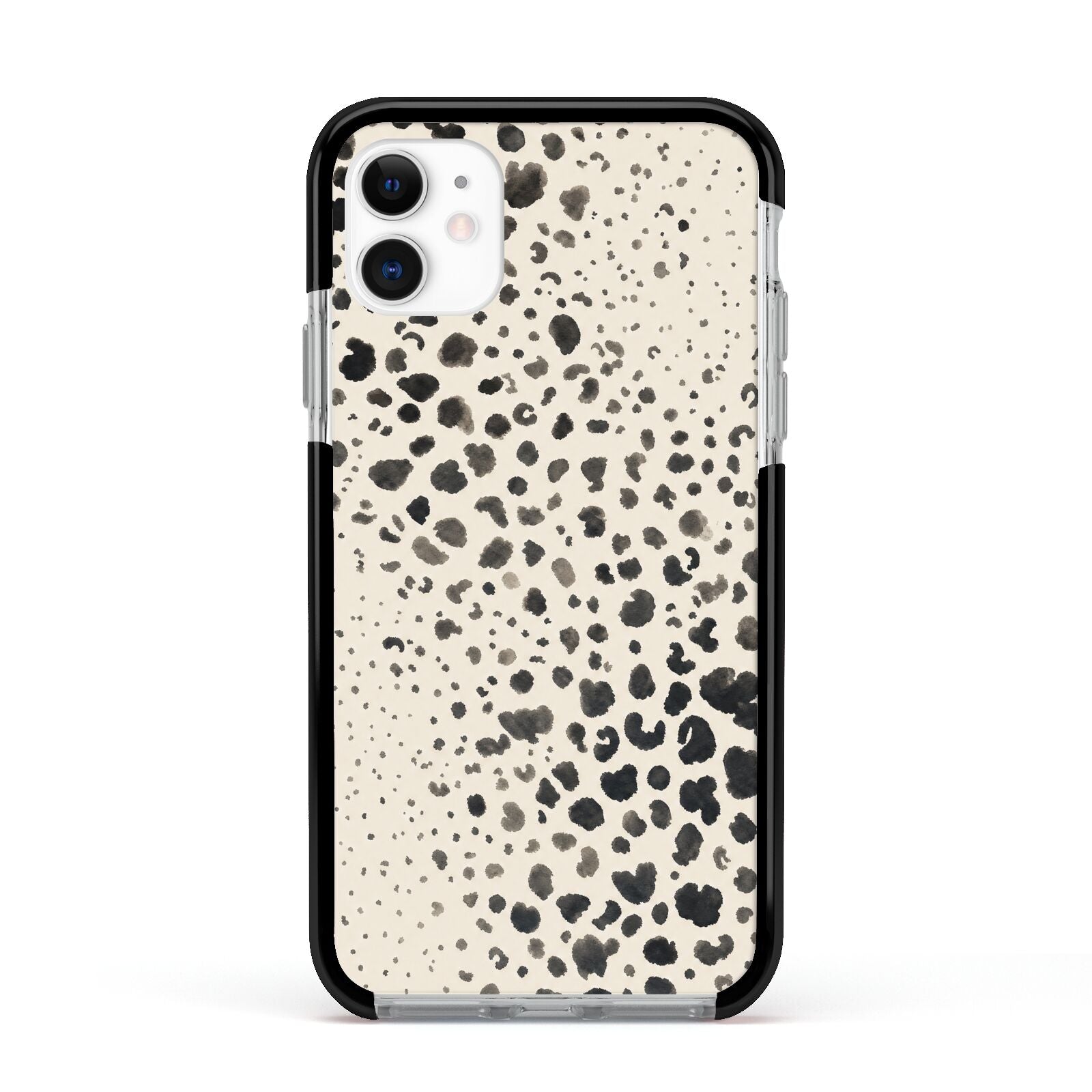 Wild Ink Apple iPhone 11 in White with Black Impact Case