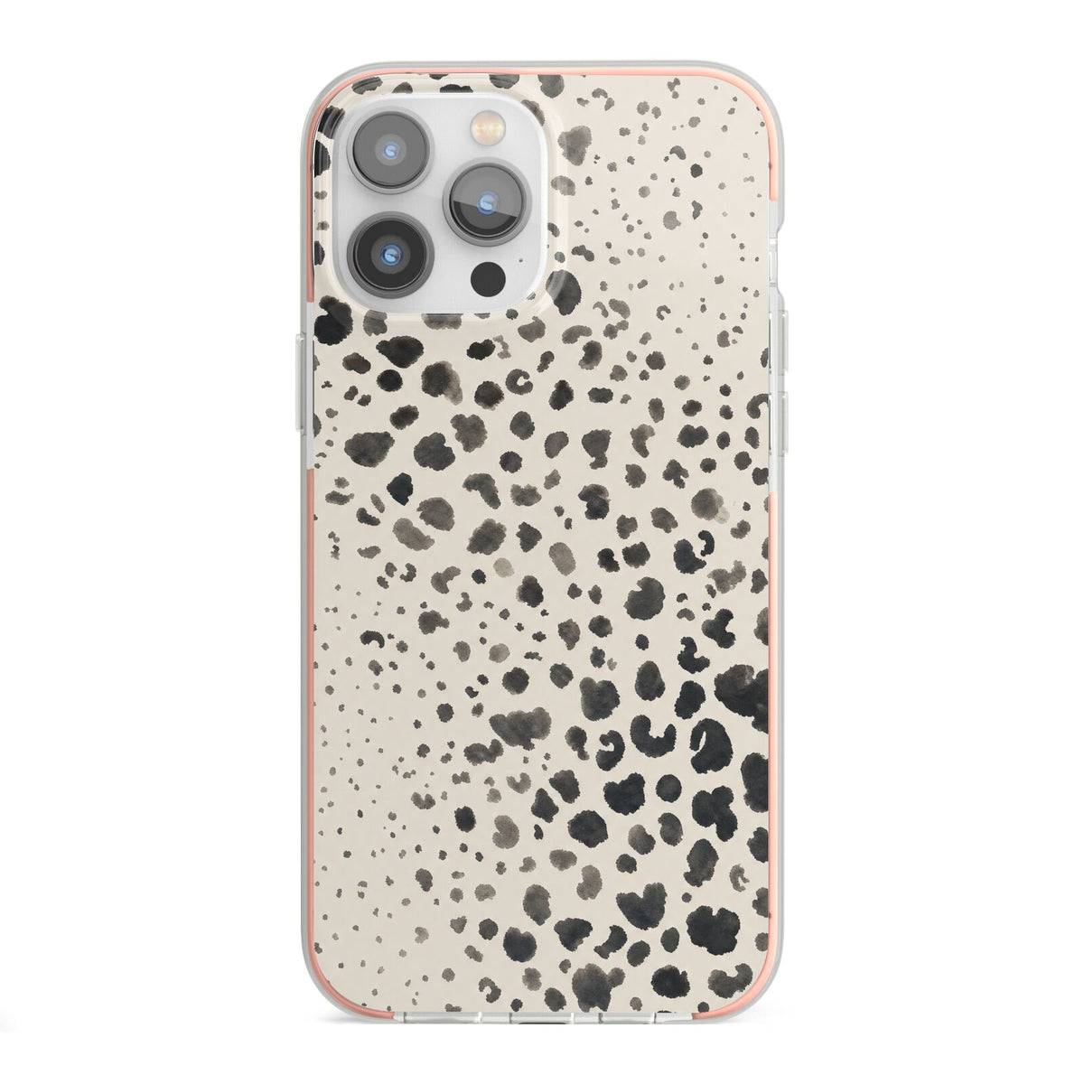 Wild Ink iPhone 13 Pro Max TPU Impact Case with Pink Edges