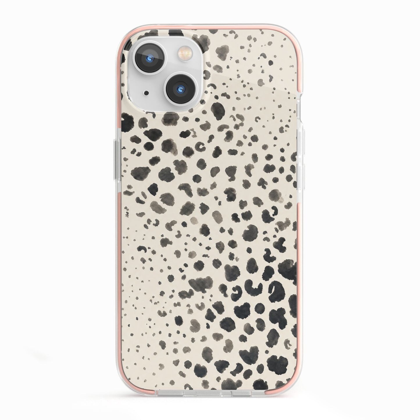 Wild Ink iPhone 13 TPU Impact Case with Pink Edges
