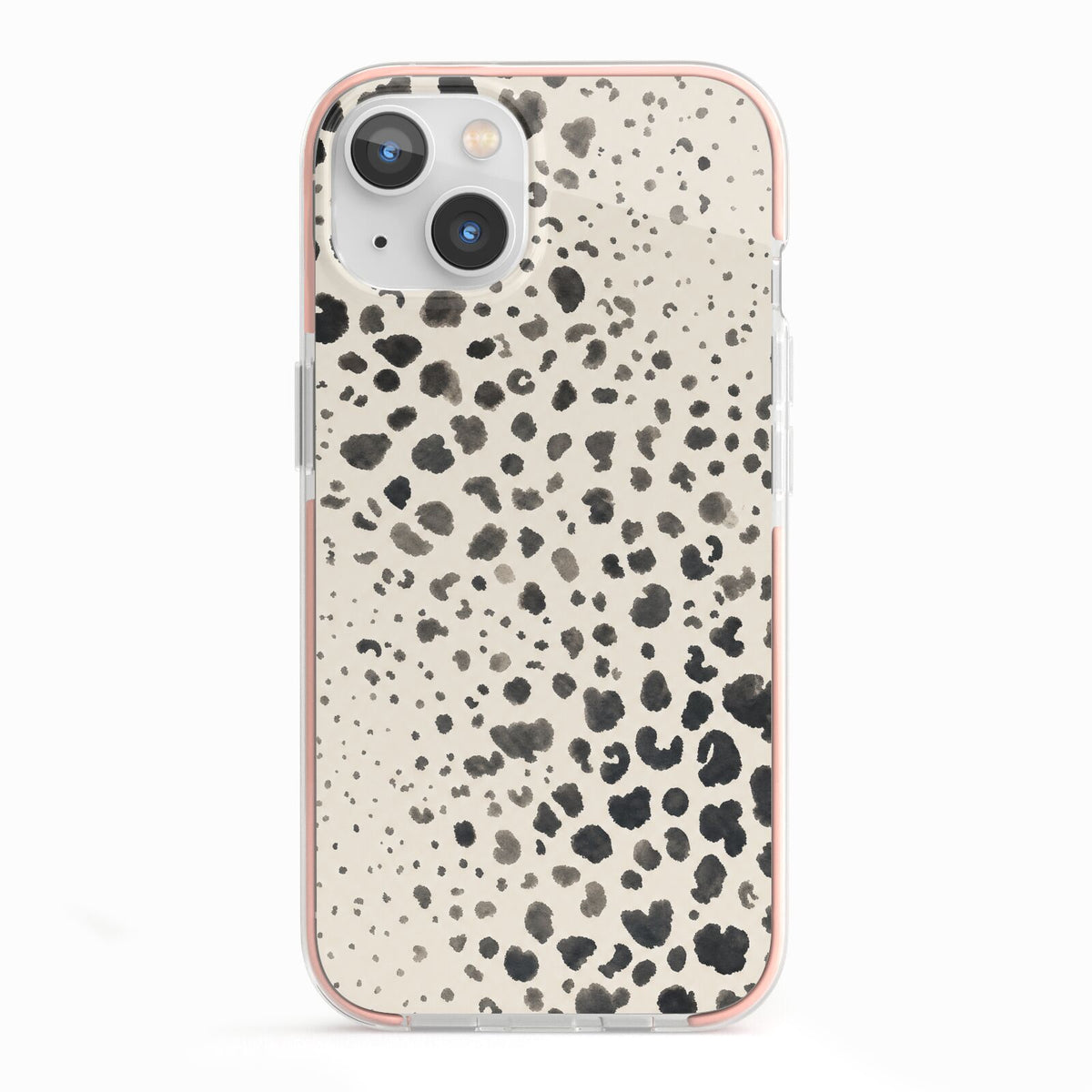 Wild Ink iPhone 13 TPU Impact Case with Pink Edges