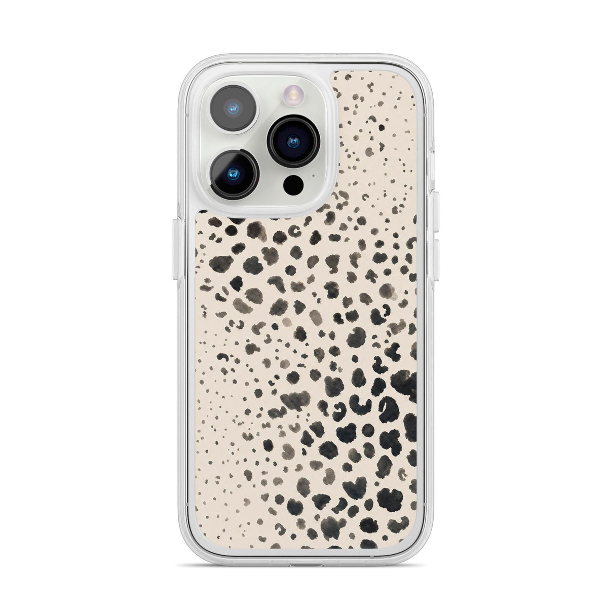 Wild Ink iPhone 14 Pro Clear Tough Case Silver