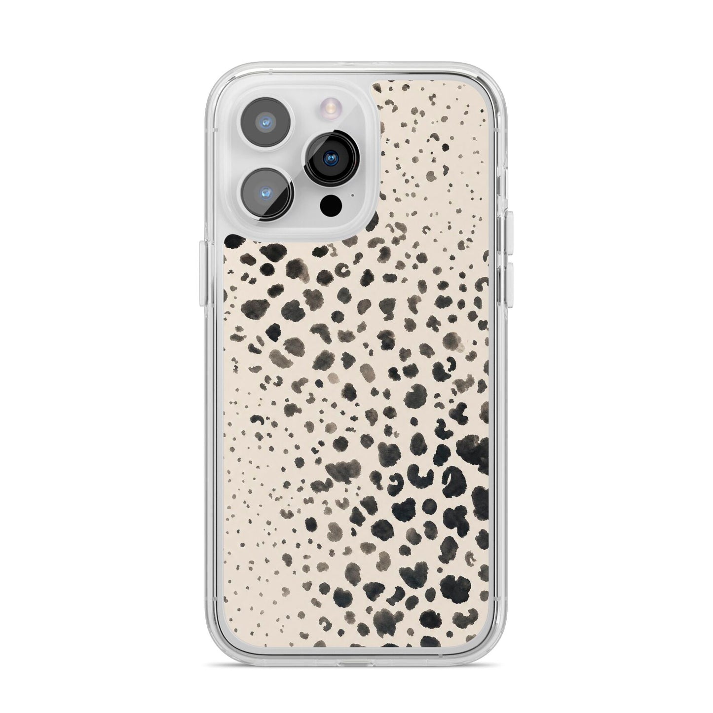 Wild Ink iPhone 14 Pro Max Clear Tough Case Silver