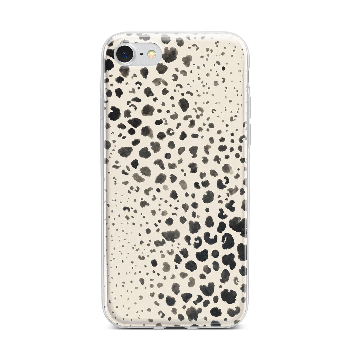 Wild Ink iPhone 7 Bumper Case on Silver iPhone