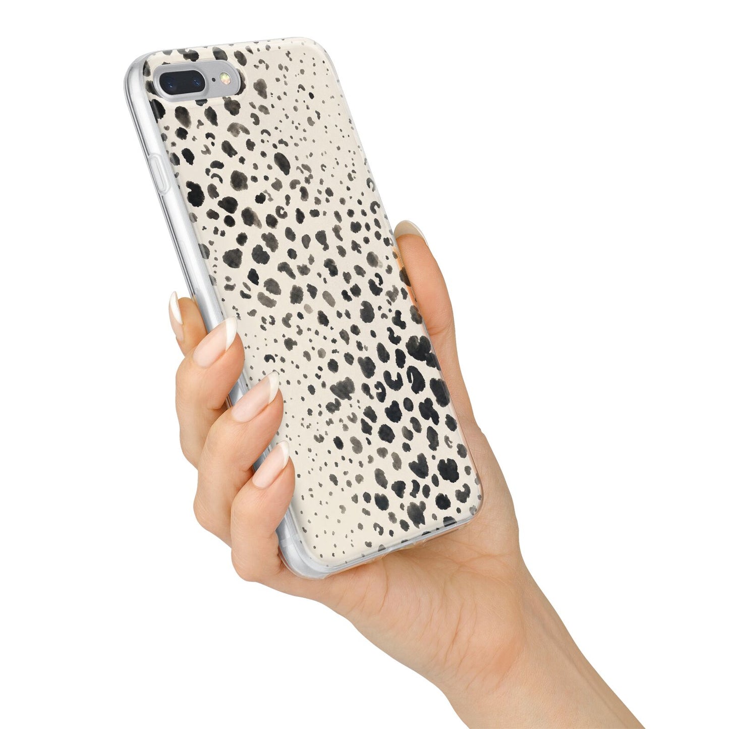 Wild Ink iPhone 7 Plus Bumper Case on Silver iPhone Alternative Image