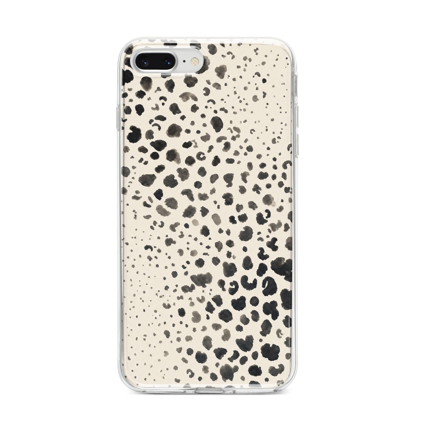 Wild Ink iPhone 8 Plus Bumper Case on Silver iPhone