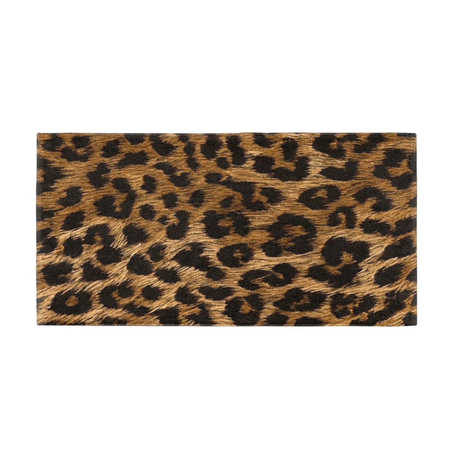 Wild Leopard Print Beach Towel Alternative Image