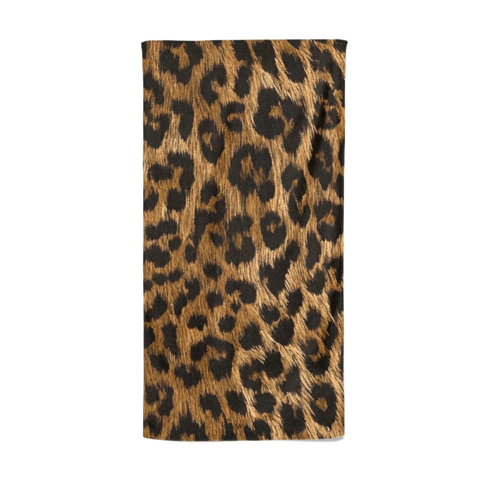 Wild Leopard Print Beach Towel