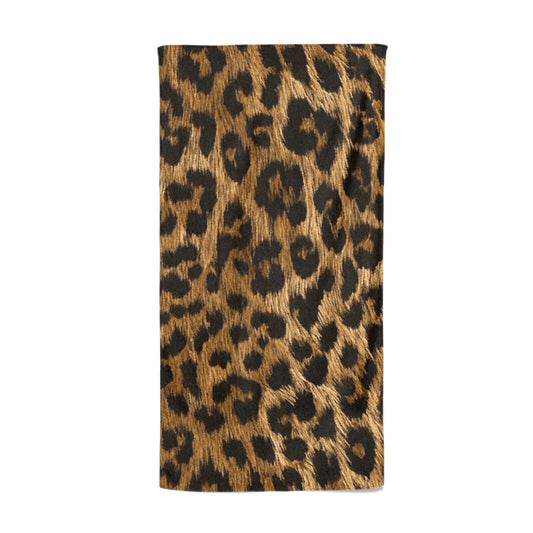 Wild Leopard Print Beach Towel
