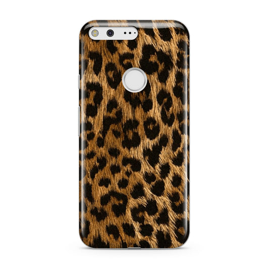 Wild Leopard Print Google Pixel Case
