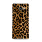 Wild Leopard Print Samsung Galaxy A3 2016 Case on gold phone