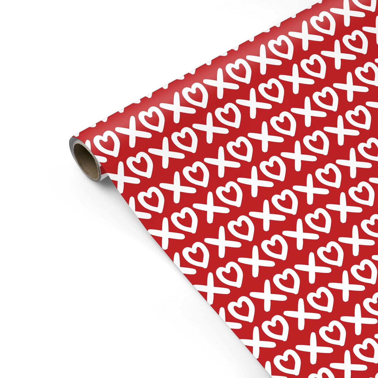 XOXO Red Personalised Gift Wrap