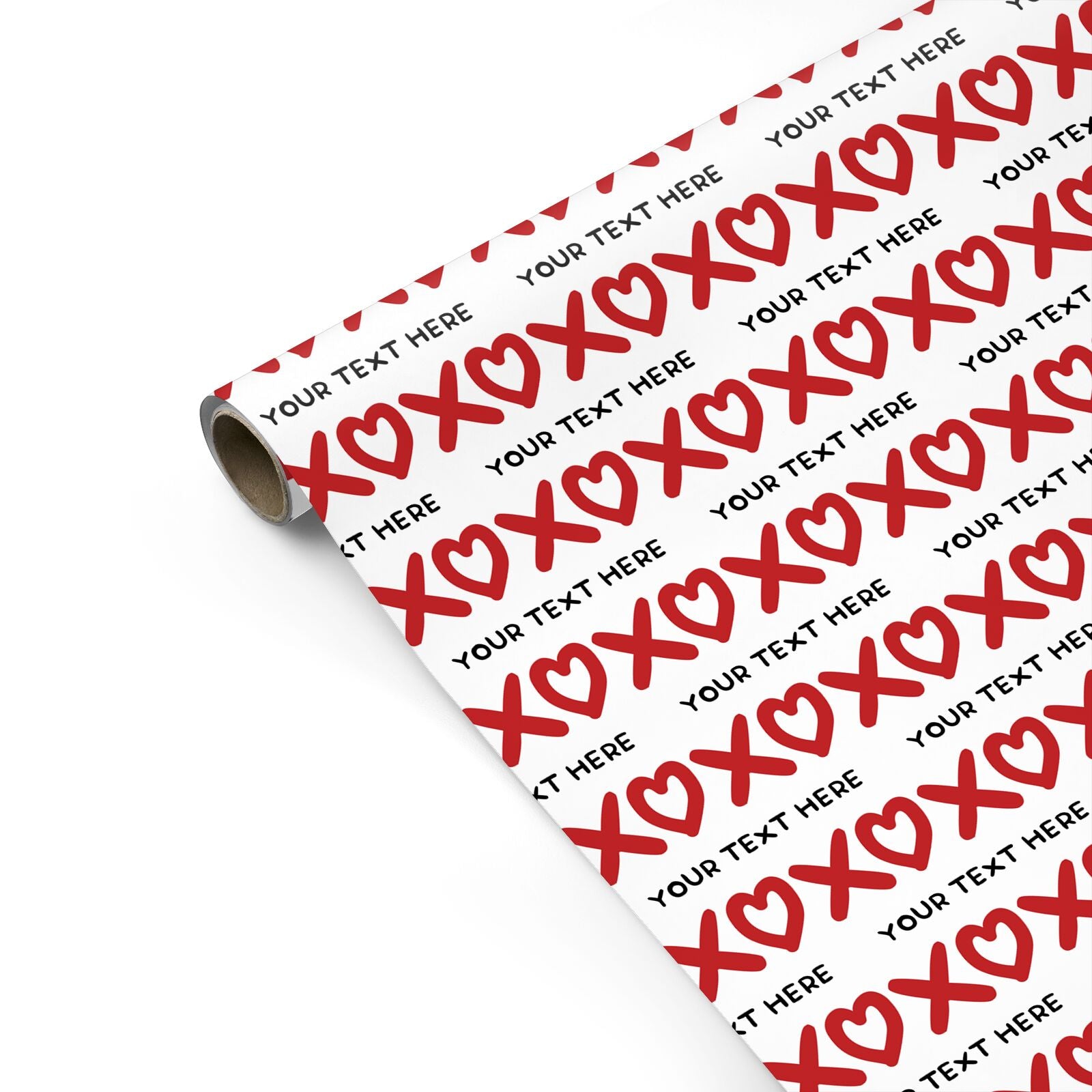 XOXO Valentines Personalised Personalised Gift Wrap