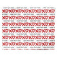XOXO Valentines Personalised Personalised Wrapping Paper Alternative