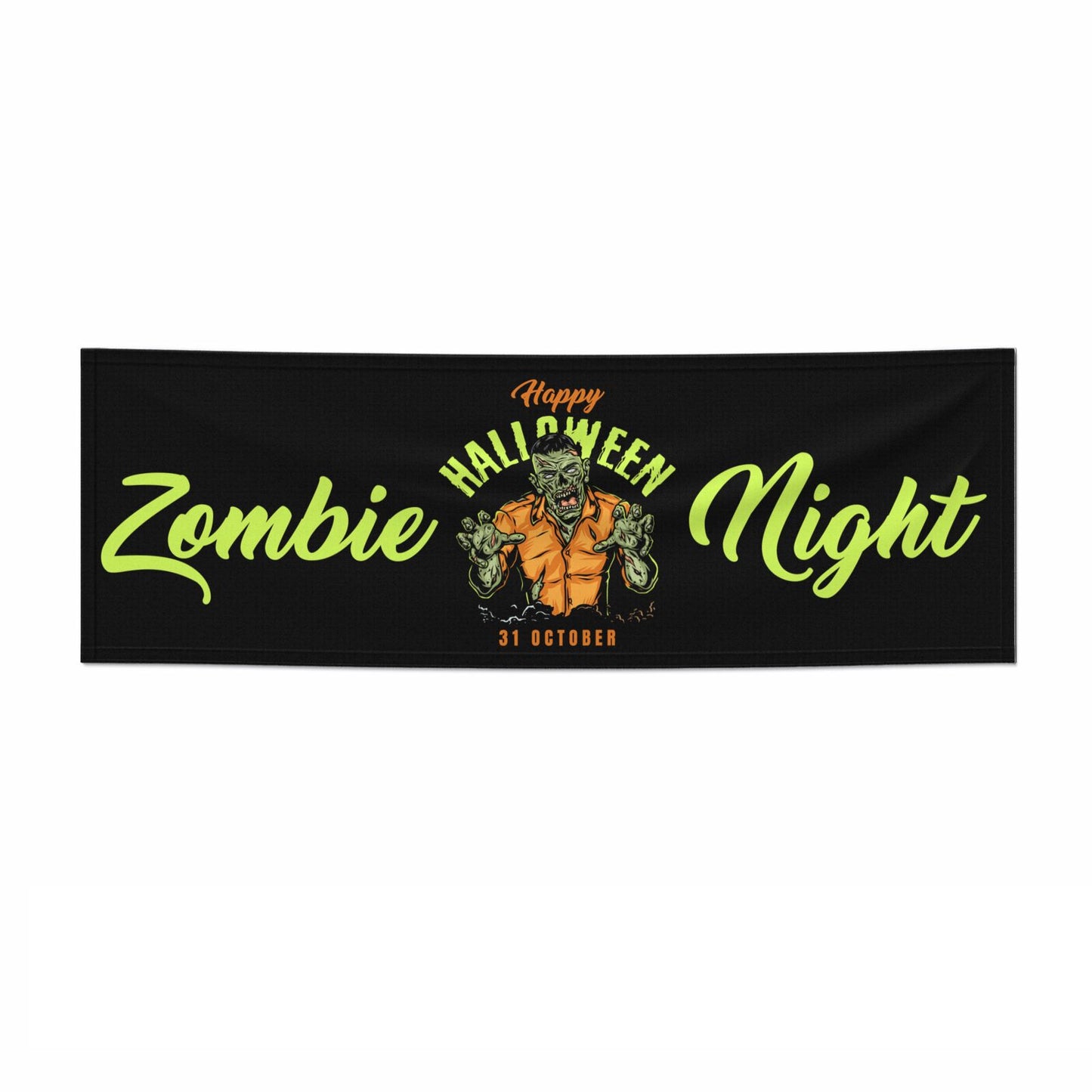 Zombie 3x1 Paper Banner