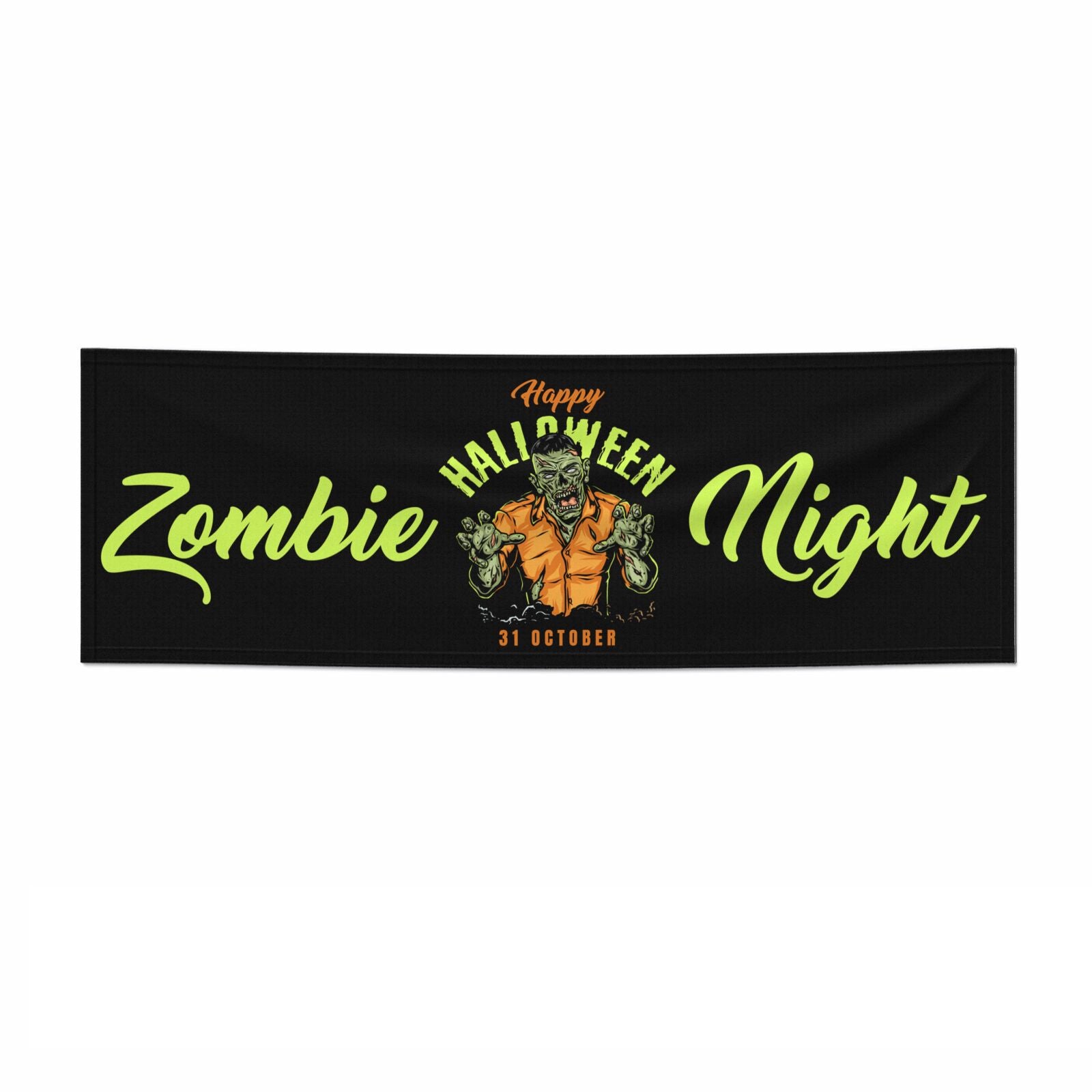 Zombie 3x1 Paper Banner
