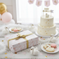 Girls Personalised Swan Wrapping Paper