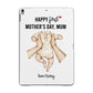 1st Mothers Day Baby Apple iPad Grey Case