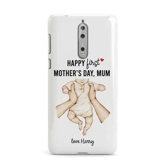 1st Mothers Day Baby Nokia Case