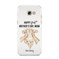 1st Mothers Day Baby Samsung Galaxy A5 2017 Case on gold phone