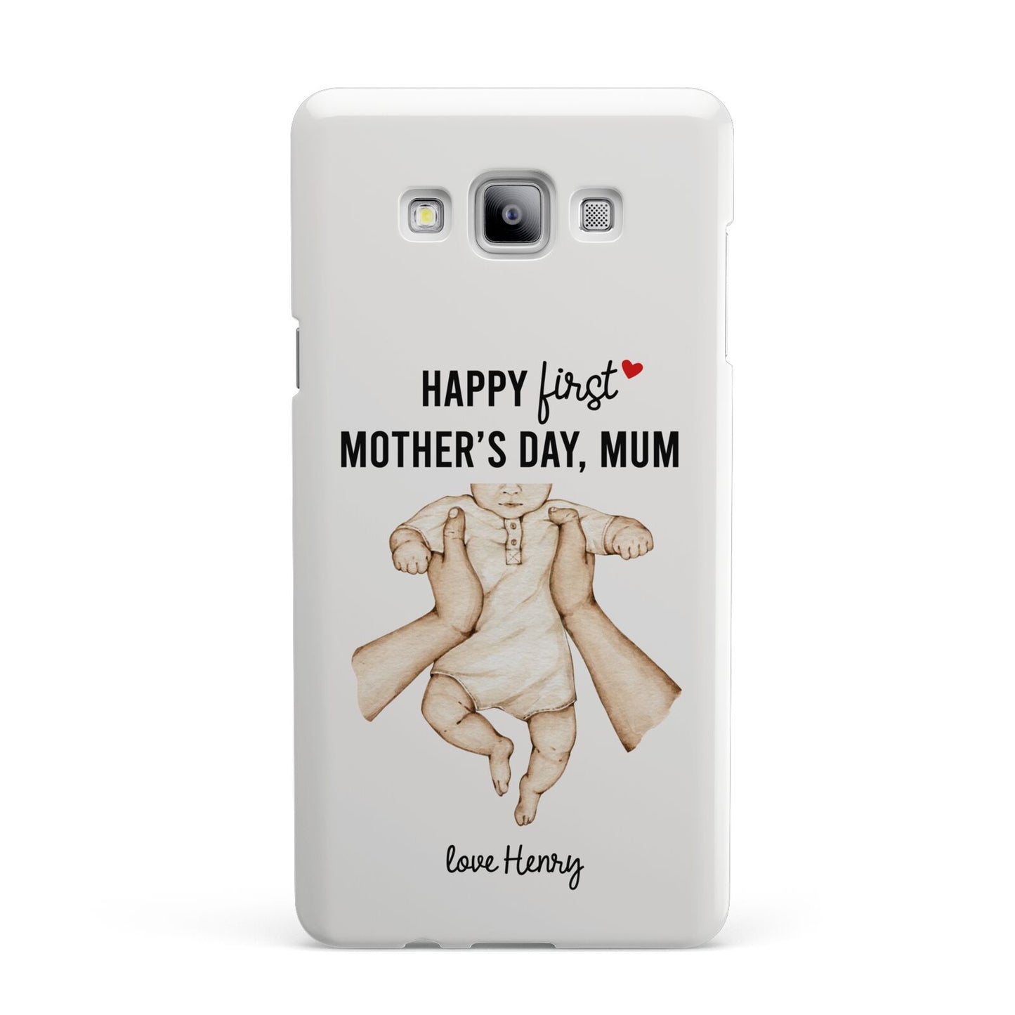 1st Mothers Day Baby Samsung Galaxy A7 2015 Case