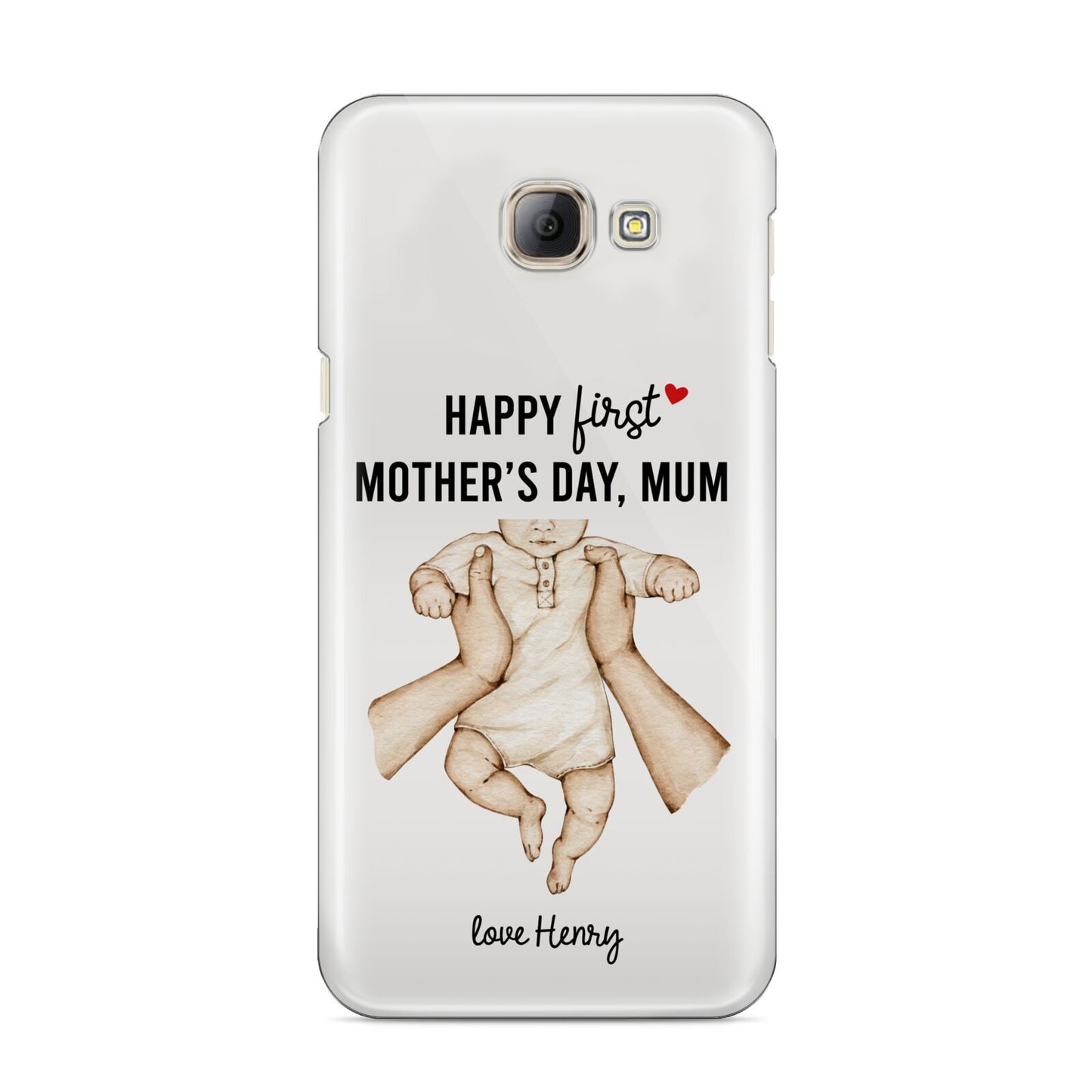 1st Mothers Day Baby Samsung Galaxy A8 2016 Case