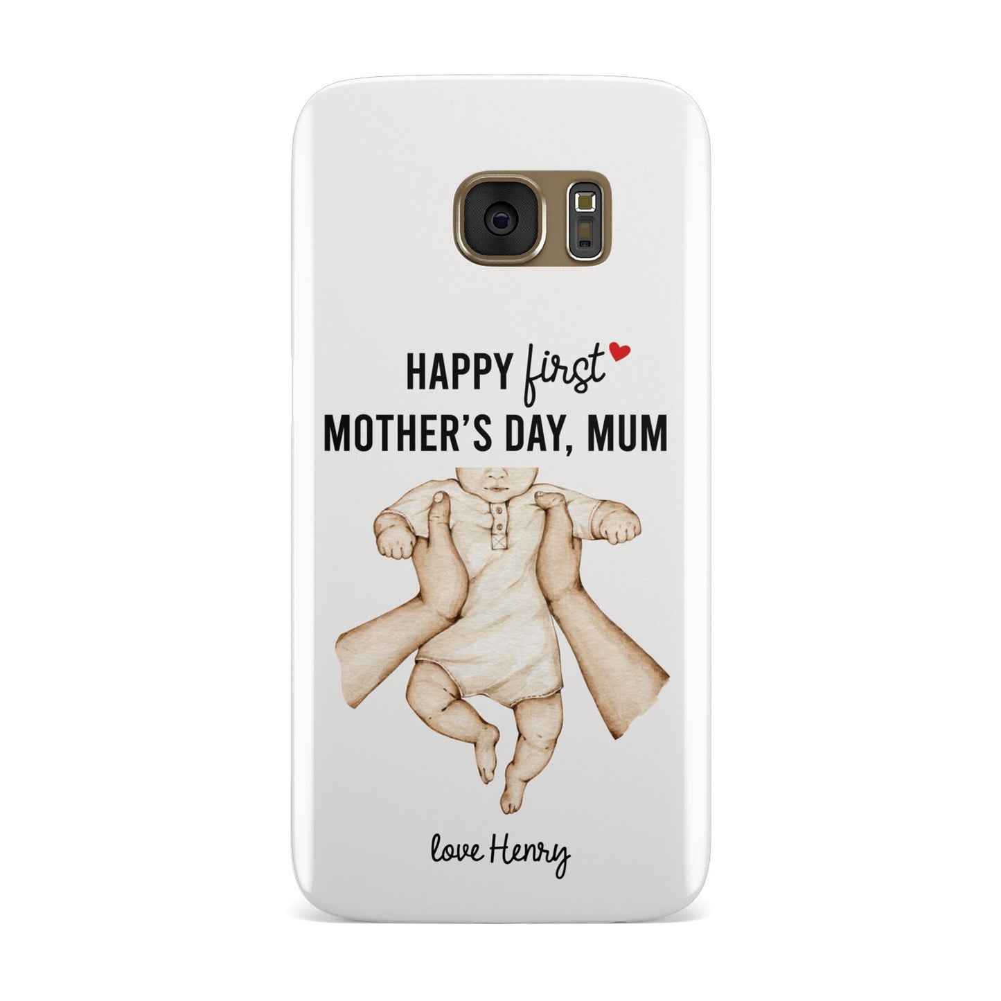 1st Mothers Day Baby Samsung Galaxy Case