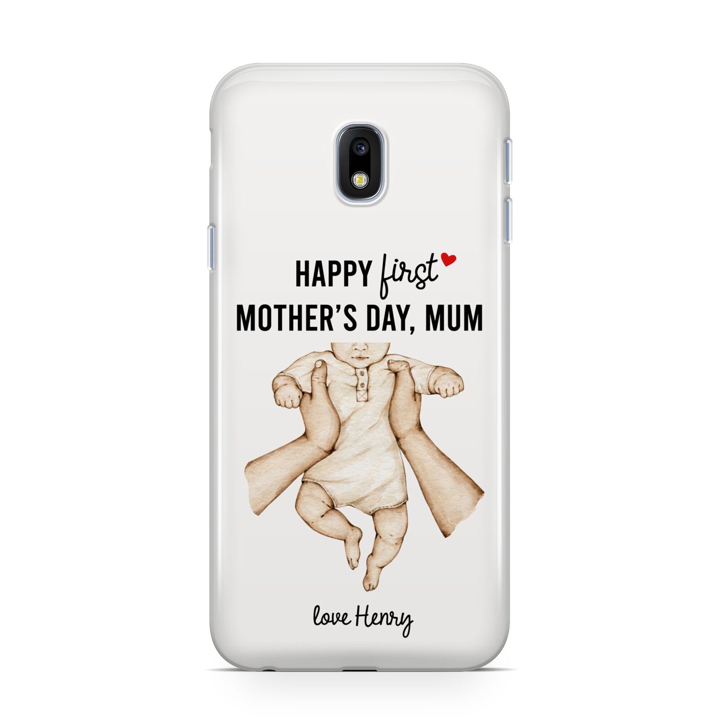 1st Mothers Day Baby Samsung Galaxy J3 2017 Case