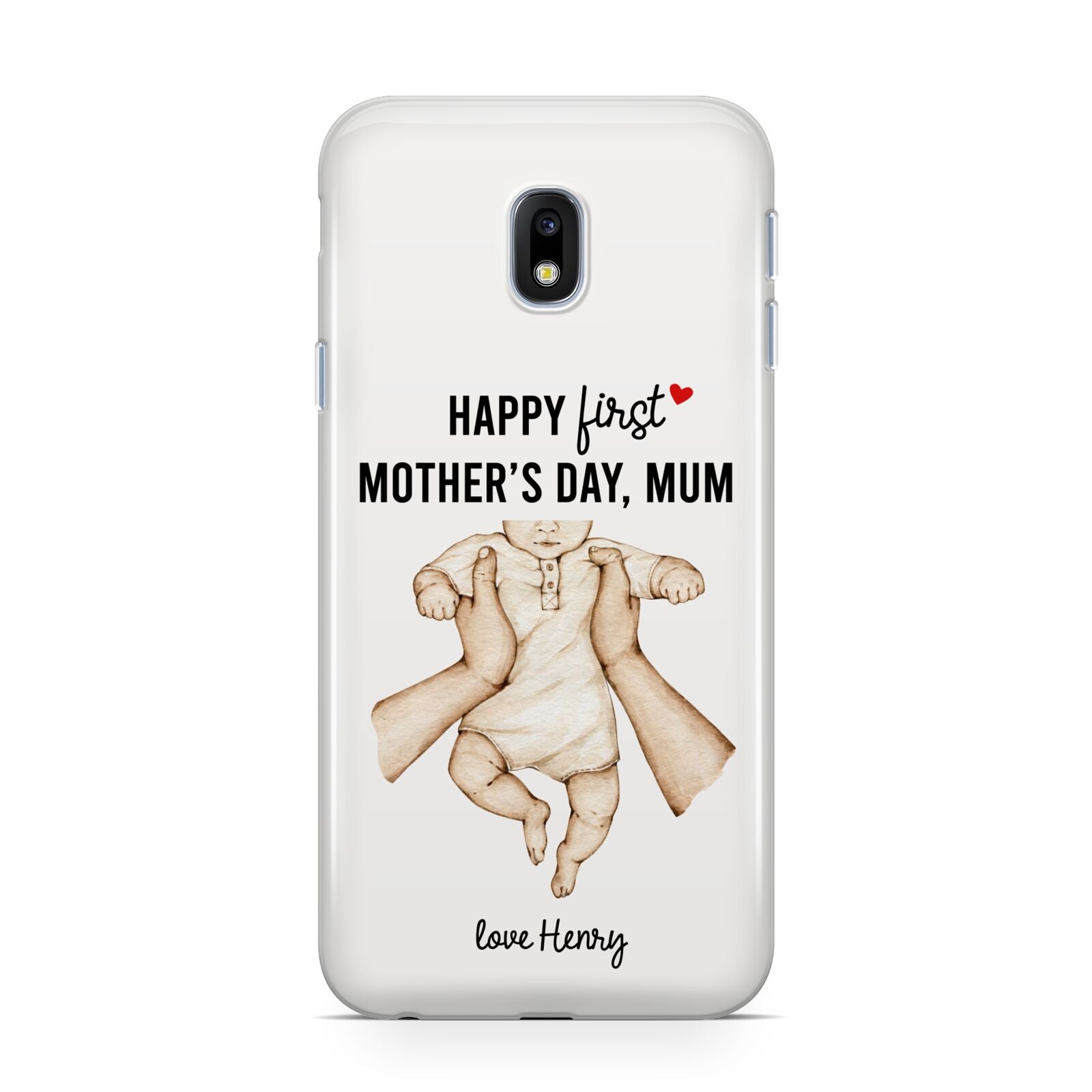 1st Mothers Day Baby Samsung Galaxy J3 2017 Case