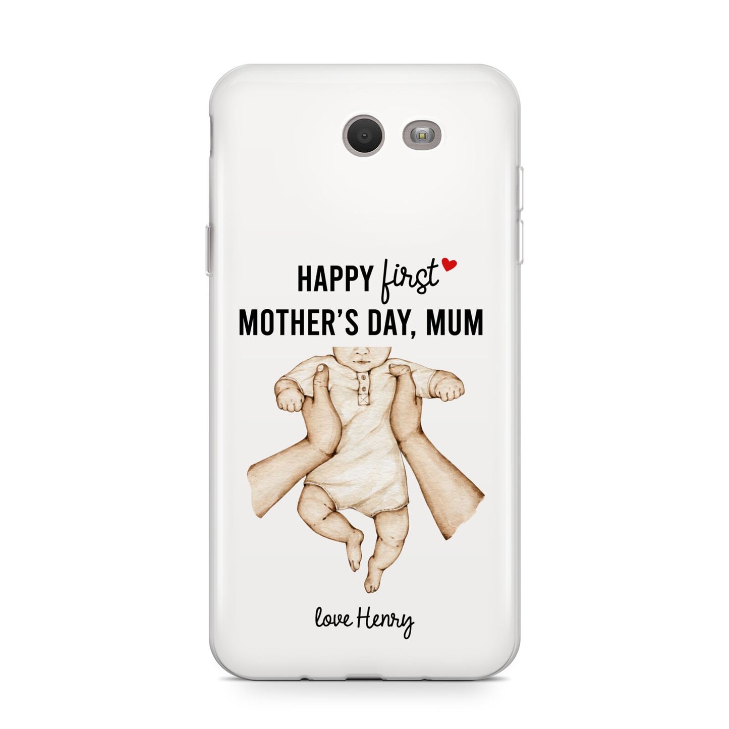 1st Mothers Day Baby Samsung Galaxy J7 2017 Case