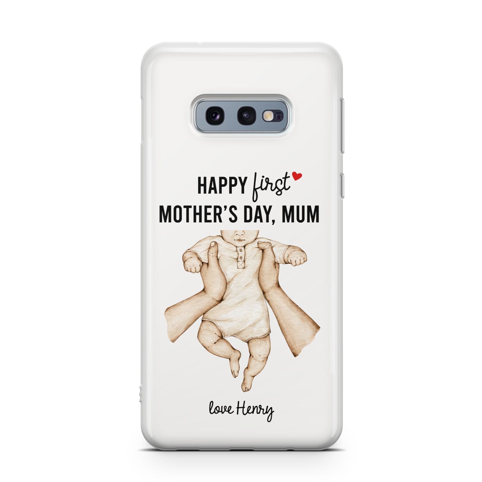 1st Mothers Day Baby Samsung Galaxy S10E Case
