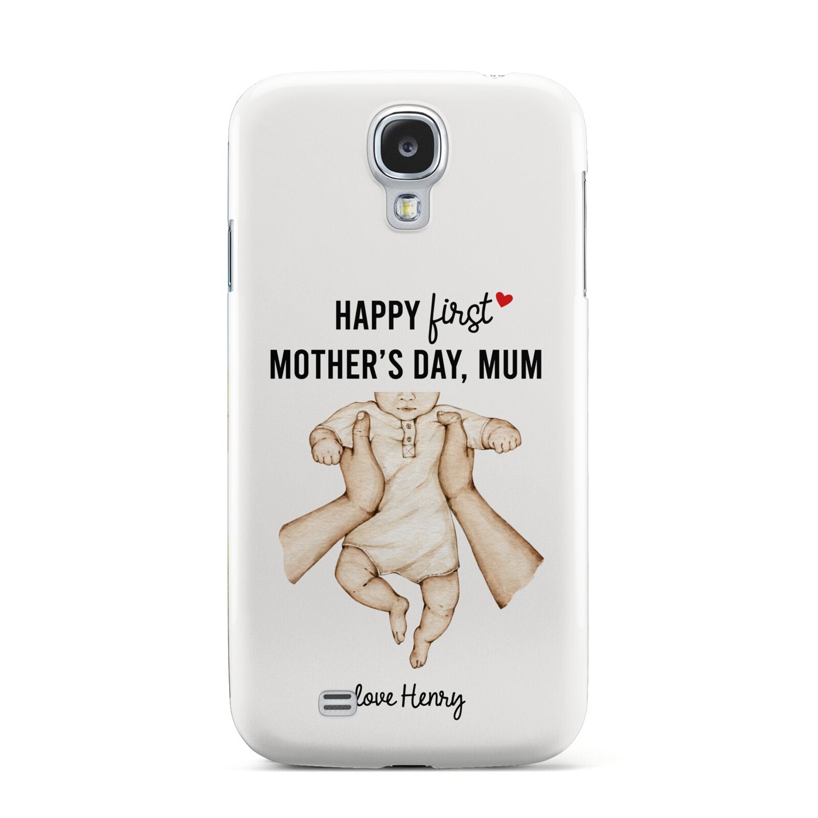 1st Mothers Day Baby Samsung Galaxy S4 Case