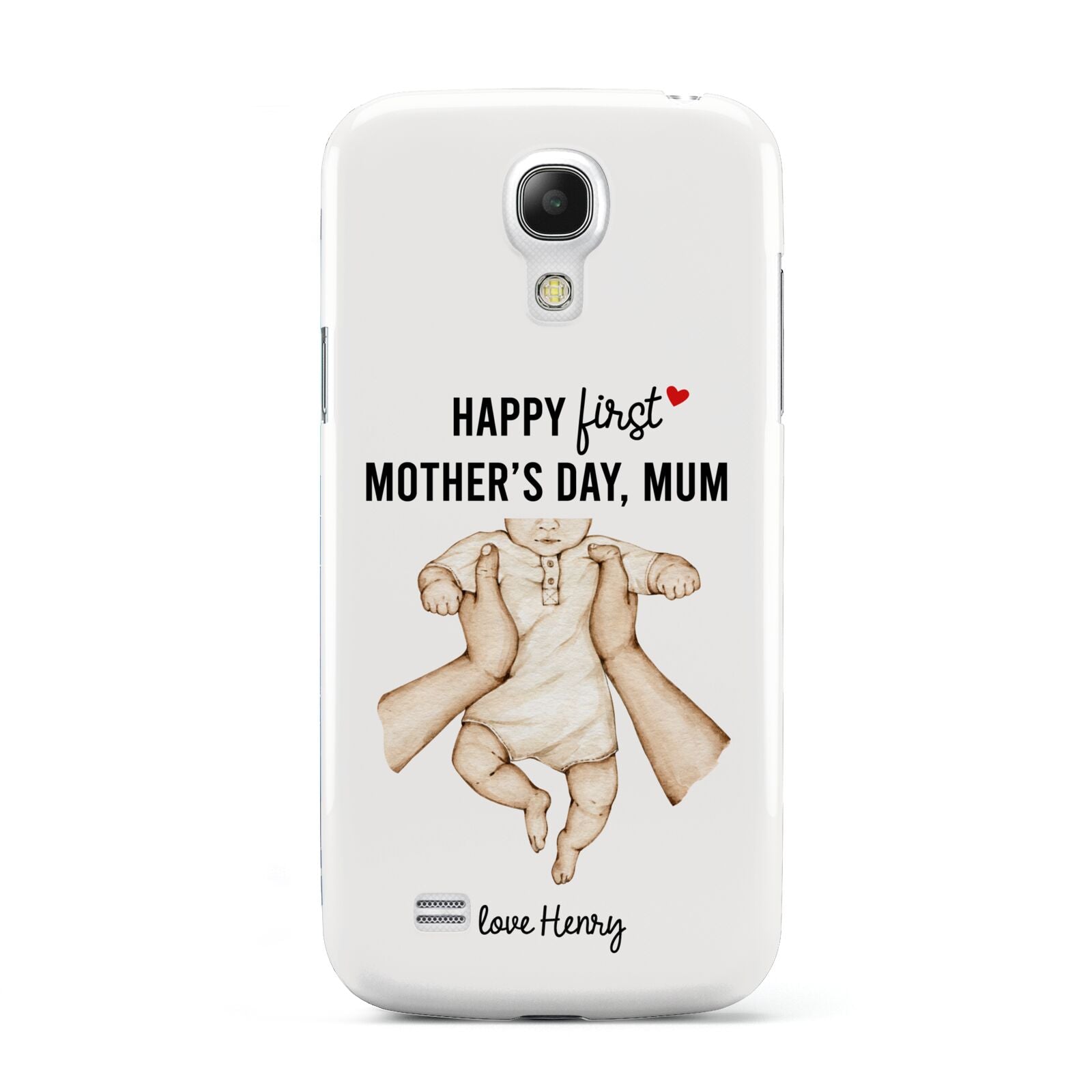 1st Mothers Day Baby Samsung Galaxy S4 Mini Case