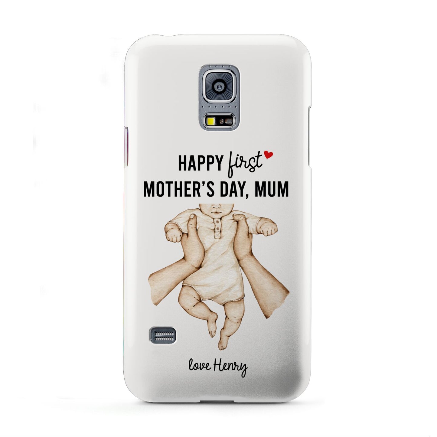 1st Mothers Day Baby Samsung Galaxy S5 Mini Case