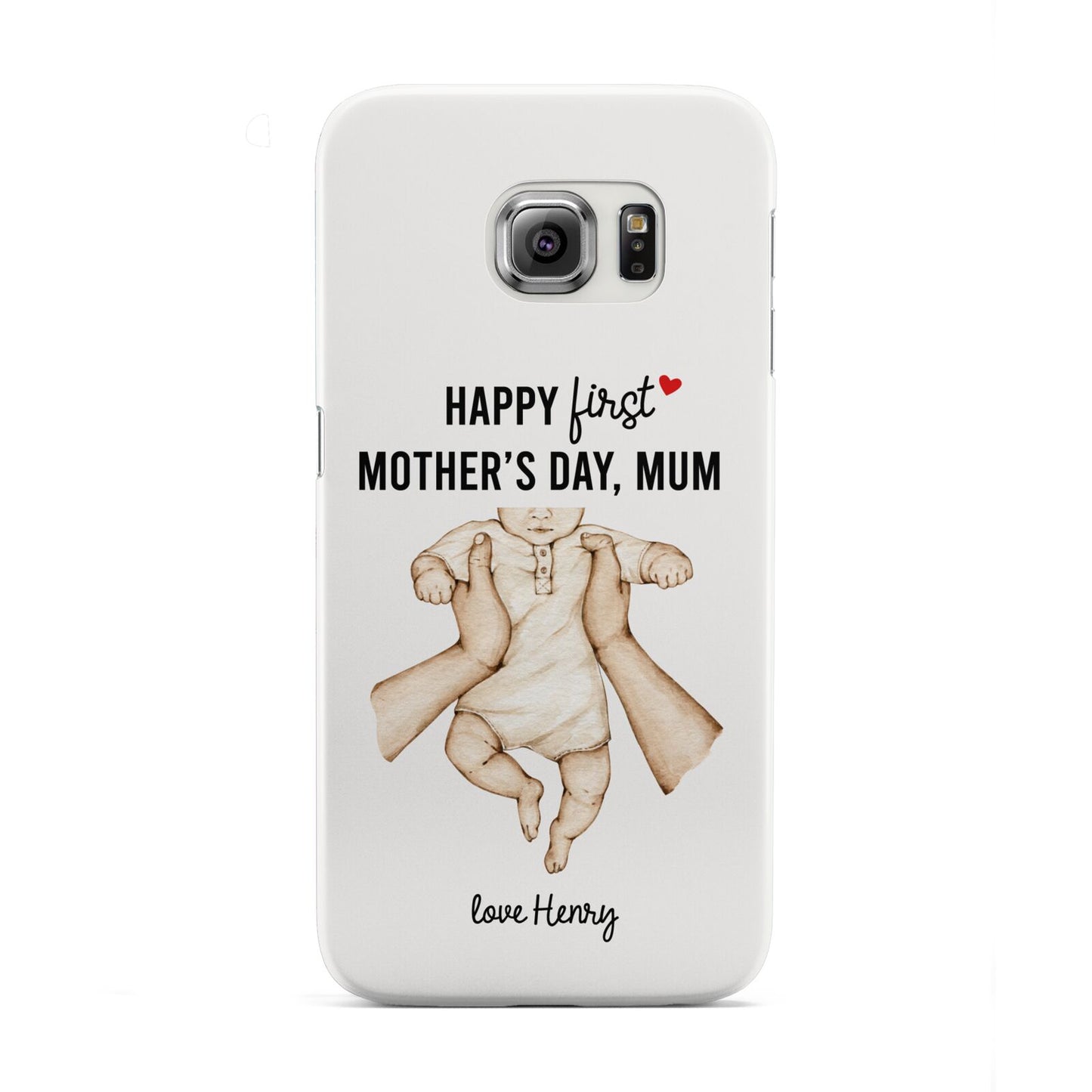 1st Mothers Day Baby Samsung Galaxy S6 Edge Case