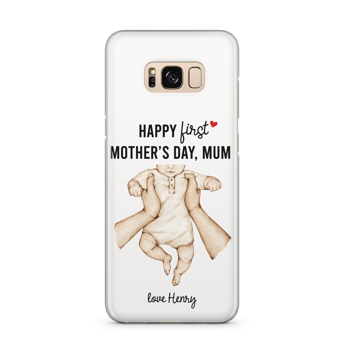 1st Mothers Day Baby Samsung Galaxy S8 Plus Case