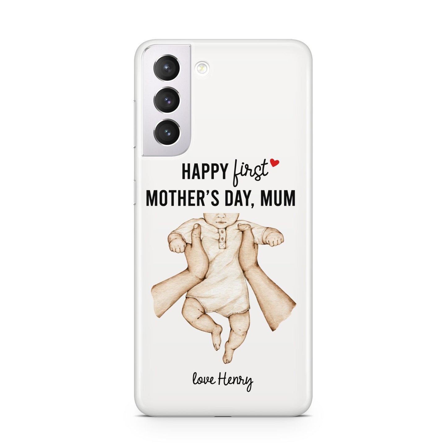 1st Mothers Day Baby Samsung S21 Case