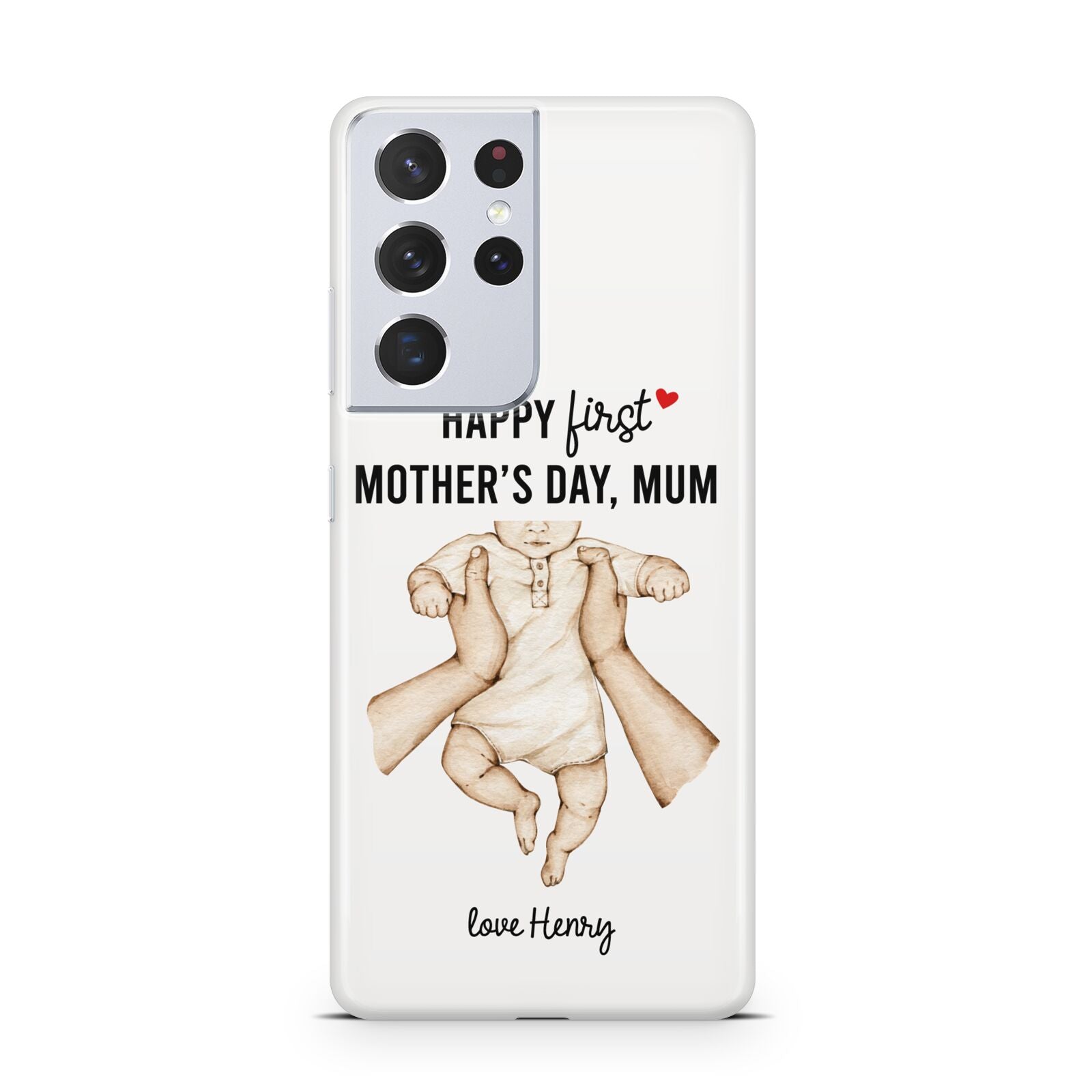 1st Mothers Day Baby Samsung S21 Ultra Case