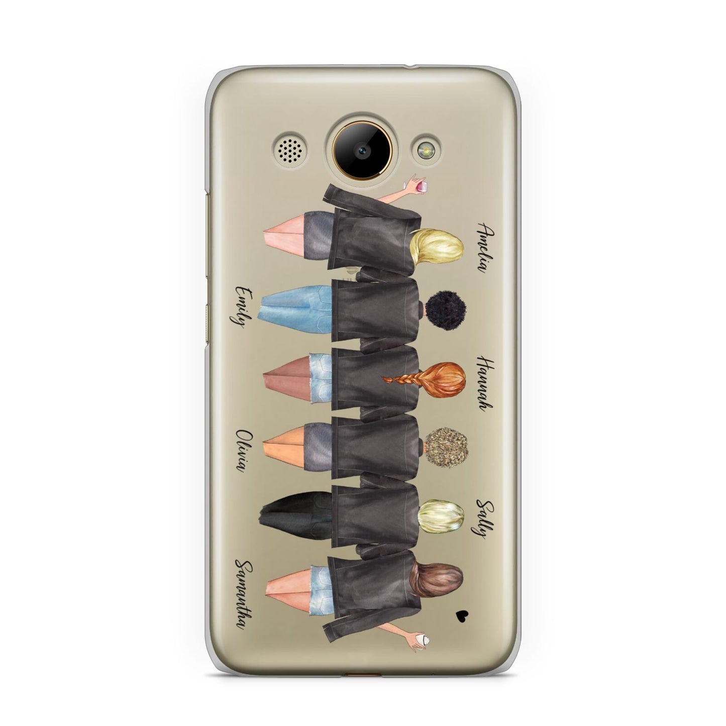 6 Best Friends with Names Huawei Y3 2017